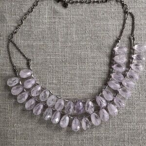 LOFT Elegant Lavender Necklace